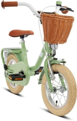 Puky Kinderfahrrad Mit Lenkerkorb Steel Classic 12 Retro Green -Roba || Pinolino || Träumeland Verkäufe 00004114 additionalimage 1