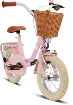 Puky Kinderfahrrad Mit Lenkerkorb Steel Classic 12 Retro Rosé -Roba || Pinolino || Träumeland Verkäufe 00004118 additionalimage 1
