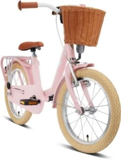 Puky Kinderfahrrad Mit Lenkerkorb Steel Classic 16 Retro Rose -Roba || Pinolino || Träumeland Verkäufe 00004121 additionalimage 1