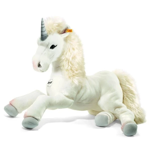 Steiff Starly Schlenker-Einhorn Aus Streichelweichem Webpelz 1 Steiff Starly Schlenker-Einhorn Aus Streichelweichem Webpelz