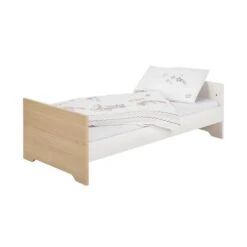 Schardt Slide Oak Kinderbett 70x140 Cm MDF Weiß/Holzdekor Vincenza Eiche -Roba || Pinolino || Träumeland Verkäufe 04 220 26 02 slide oak juniorbett gr 2