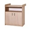 Schardt Classic Buche Wickelkommode Dekor Buche 2 Türen, 1 Fach - Mit Wickelaufsatz