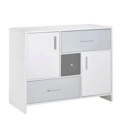 Schardt Candy Grey Wickelkommode Weiß/seidengrau/platingrau - Inkl. Wickelaufsatz -Roba || Pinolino || Träumeland Verkäufe 05 850 24 00 candy grey wickelkommode ohne ansatz 3