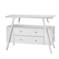 Schardt Holly White Wickelkommode Weiß/Buche Weiß 2 Schubkästen & Seitenregale - Mit Wickelaufsatz -Roba || Pinolino || Träumeland Verkäufe 05 915 02 02 holly white wickelkommode ohne 2