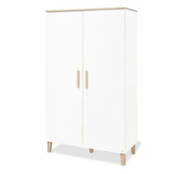 Pinolino Lumi Kinderzimmer Extrabreit - 2T Weiß/Eiche Dekor Mit Echtholzstruktur -Roba || Pinolino || Träumeland Verkäufe 100032b 10 1