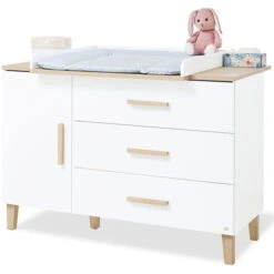 Pinolino Lumi Kinderzimmer Extrabreit - 2T Weiß/Eiche Dekor Mit Echtholzstruktur -Roba || Pinolino || Träumeland Verkäufe 100032x 08