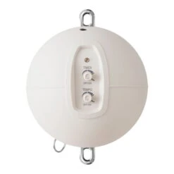 Moonboon Ökologische Federwiegen-Set Nature Mit Motor, Gestell Weiß & Kokos-Einleger -Roba || Pinolino || Träumeland Verkäufe 10030 motor for baby hammock 1