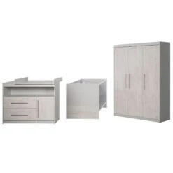 Roba Maren 2 Kinderzimmer Bett, Wickelkommode, Kleiderschrank