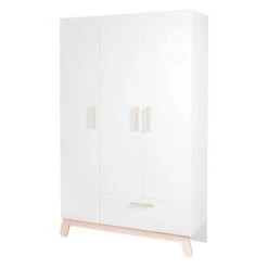 Roba Clara Kinderzimmer 3T Weiß Bett, Wickelkommode, Schrank -Roba || Pinolino || Träumeland Verkäufe 1012835 kinderzimmerset 08 f