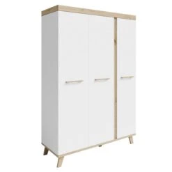 Roba Smile Kinderzimmer 3T Weiß Bett, Wickelkommode, Schrank -Roba || Pinolino || Träumeland Verkäufe 1012847 kinderzimmerset 08 f