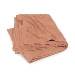 Moonboon Baby Strickdecke, Diamant Muster Desert