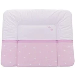 Träumeland Wickelauflage Krone Rosa 75 X 85 Cm