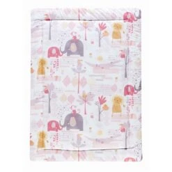 Schardt Krabbeldecke Pelikan Rosa 100x135 Cm Kuschelige Unterlage Zum Spielen