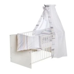 Schardt Playmo Bettset 4- Teilig Mit Bettwäsche, Himmel Und Nestchen