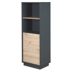 Roba Lenn Standregal Anthrazit/natur