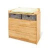 Pinolino Natura Wickelkommode Breit Buche Massiv Geölt