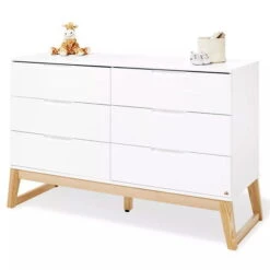 Pinolino Bridge Kinderzimmer Extrabreit - 2T Weiß/Esche Klar Lackiert -Roba || Pinolino || Träumeland Verkäufe 133466x 02