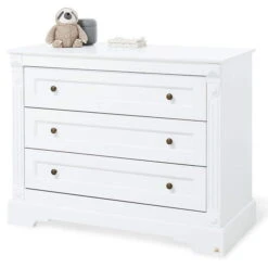 Pinolino Emilia Kinderzimmer Breit 2T Inkl. Wandregal Edelmatt Weiß -Roba || Pinolino || Träumeland Verkäufe 133467b 01