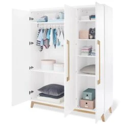 Pinolino Hilda & Riva Kinderzimmer Extrabreit Groß 3türig Inkl. Hausbett -Roba || Pinolino || Träumeland Verkäufe 143415g 01 2