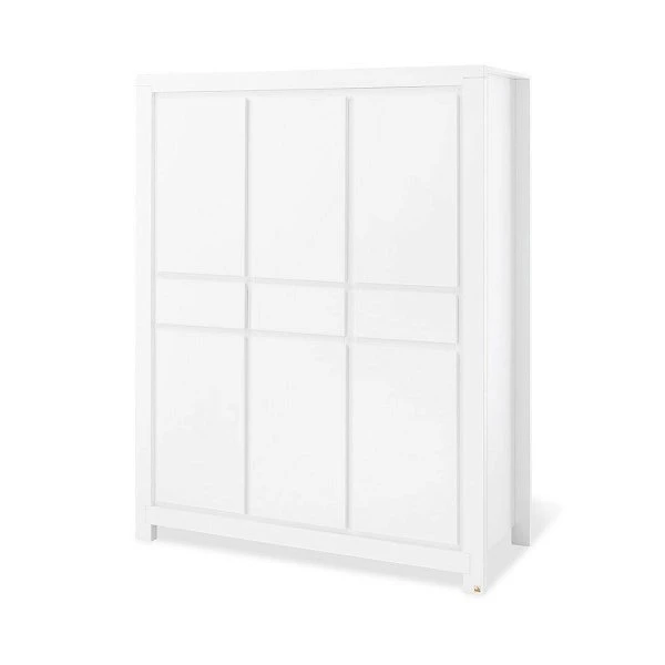 Pinolino Milk Kleiderschrank Groß 6T, 3S MDF, Weiß Lackiert - Zum Toppreis 1 Pinolino Milk Kleiderschrank Groß 6T, 3S MDF, Weiß Lackiert - Zum Toppreis