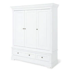 Pinolino Emilia Kinderzimmer Breit Groß 3T Inkl. Wandregal Edelmatt Weiß -Roba || Pinolino || Träumeland Verkäufe 143467g