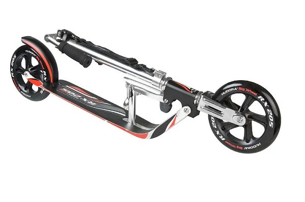 Hudora Big Wheel RX 205 Scooter Rot/schwarz Aus Alu Mit 205mm Rollen Zum Aktionspreis 2 Hudora Big Wheel RX 205 Scooter Rot/schwarz Aus Alu Mit 205mm Rollen Zum Aktionspreis – Bild 2