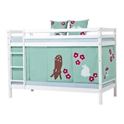 Hoppekids Etagenbett ECO Dream 90x200 Cm Mit Gerader Leiter | Teilbar -Roba || Pinolino || Träumeland Verkäufe 15 16 011 1