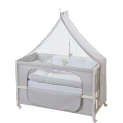 Roba Room Bed Heartbreaker Weiß Lackiert - Inkl. Zusätzlichem Seitengitter