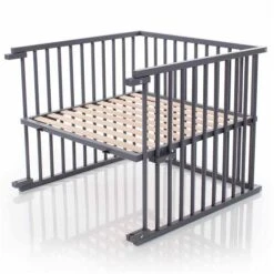 Babybay Maxi Umbausatz Zum Kinderbett Schiefergrau Lackiert