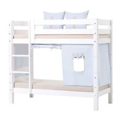 Hoppekids Etagenbett ECO Luxury 70x160 Cm Mit Gerader Leiter & Absturzsicherung