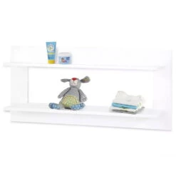 Pinolino Riva Kinderzimmer Breit Groß 3türig Inkl. Wandregal Edelmatt Weiß/Esche Klar Lackiert -Roba || Pinolino || Träumeland Verkäufe 193413 9 1