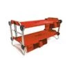 Kid-O-Bunk Campingbett Rot Mit Seitentaschen Etagenbett Von Disc-O-Bed