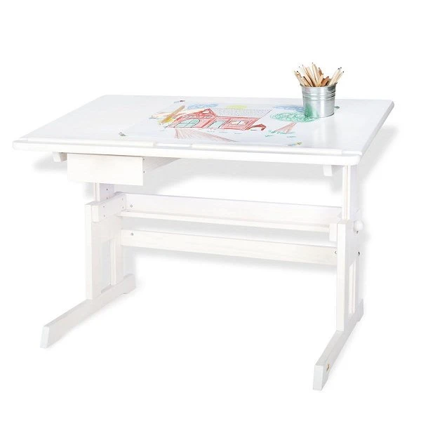 Pinolino Lena Kinderschreibtisch Weiß Lasiert 1 Schubkasten | Toppreis 1 Pinolino Lena Kinderschreibtisch Weiß Lasiert 1 Schubkasten | Toppreis