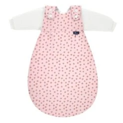 Alvi Baby Mäxchen BIO-Baumwoll-Jersey Curly Dots 040-2 - 3-tlg. Schlafsack - Größe Wählen