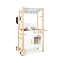 Pinolino Kinderküche Street Kitchen Jamie Massivholz Und MDF, Klar & Bunt Lackiert