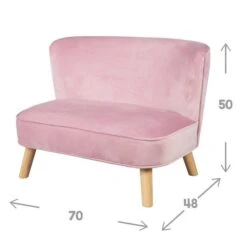 Roba Lil Sofa Set Groß Roba Style Rosa/mauve Inkl. Kindersofa, Kindersessel & Dekokissen Wolke -Roba || Pinolino || Träumeland Verkäufe 229s07m3 07 1