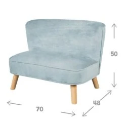 Roba Kindersofa Lil Sofa Sky/hellblau Zum Toppreis -Roba || Pinolino || Träumeland Verkäufe 231s07m3 07 3