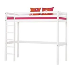Hoppekids Hochbett ECO Dream 90x200 Cm Mit Gerader Leiter | Teilbar -Roba || Pinolino || Träumeland Verkäufe 25 15 011 1