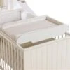 Roba Wickelplatte Vichy Beige Inkl. Wickelauflage Zum Aufsetzen Auf Baby- & Kinderbetten