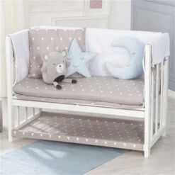 Roba Stubenbett 4 In1 Weiß Indibär Inkl. Nestchen, Bettwäsche, Matratze & Himmel -Roba || Pinolino || Träumeland Verkäufe 289149wes198 m 04