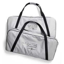 Kid-O-Bunk Campingbett Rot Mit Seitentaschen Etagenbett Von Disc-O-Bed -Roba || Pinolino || Träumeland Verkäufe 30105bo kid o bunk blau bags 2