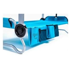 Kid-O-Bunk Campingbett Blau Mit Seitentaschen Etagenbett Von Disc-O-Bed -Roba || Pinolino || Träumeland Verkäufe 30105bo kid o bunk blau seitentasche 1