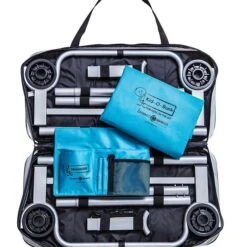 Kid-O-Bed Einzelbett Blau Mit Geradem Rahmen Das Campingbett Von Disc-O-Bed -Roba || Pinolino || Träumeland Verkäufe 30105sn blau