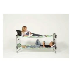 Kid-O-Bunk Campingbett Block Pattern Mit Seitentaschen Das Etagenbett Von Disc-O-Bed -Roba || Pinolino || Träumeland Verkäufe 30205b lf1