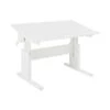 LIFETIME Schreibtisch Kiefer Weiß 30245-10 Neigbar & Höhenverstellbar