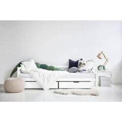 Hoppekids Juniorbett ECO Dream 90x200cm Weiß - Viel Zubehör Wählbar -Roba || Pinolino || Träumeland Verkäufe 36 1002 32 09a 36 1006 82 000 milieu gr 1