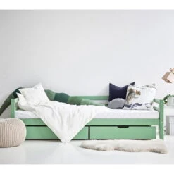 Hoppekids Sofabett ECO Dream Pale Green 90x200 Zum Toppreis