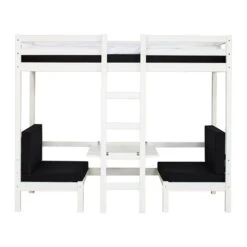 Hoppekids JUMBO Etagenbett ECO Dream 90x200 Cm Nicht Teilbar | Mit Sitzbank & Tisch -Roba || Pinolino || Träumeland Verkäufe 36 1040 82 09a 4 1
