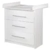 Roba Maren Wickelkommode Weiß 3 Schubkästen