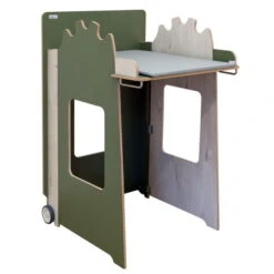 Timkid Mowi Standwickeltisch Moos / Helle Eiche Inkl. Wickelauflage -Roba || Pinolino || Träumeland Verkäufe 3 mowi seitlich klein